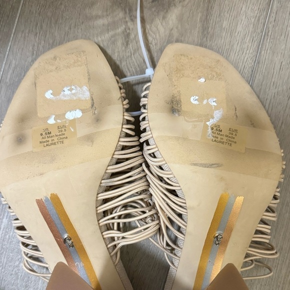 Sam Edelman Laurette Block Heel Sandals - Size 9.5 - Picture 8 of 9